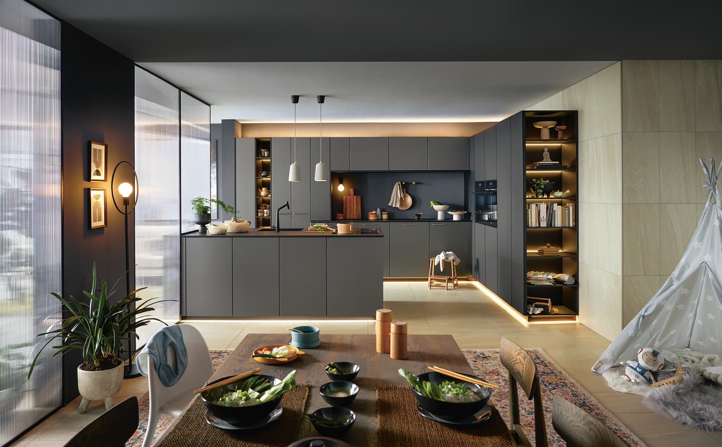 Cuisine Glass Mat Line C — style , Smart Cuisines Vesoul