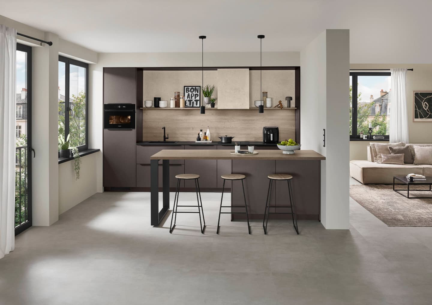 Cuisine Alea Line N — style design, Smart Cuisines Vesoul