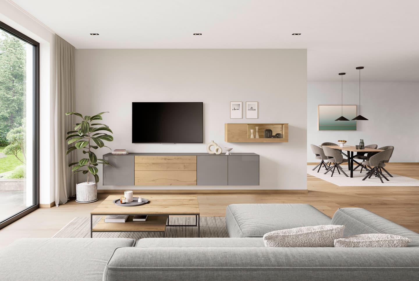 Meuble TV Novalux — Rangements salon, Smart Cuisines