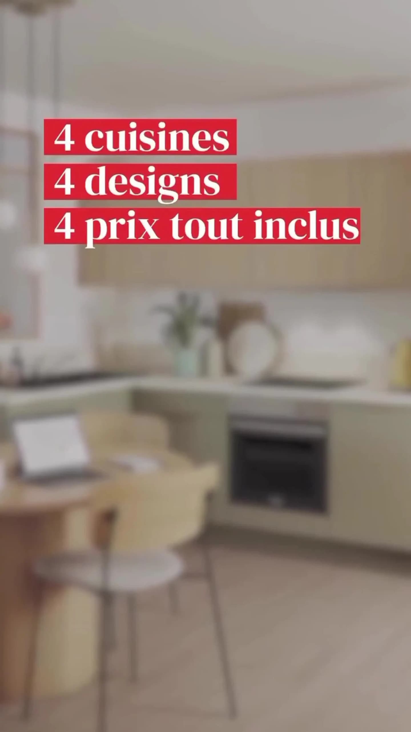 Cuisine pleine de caractère